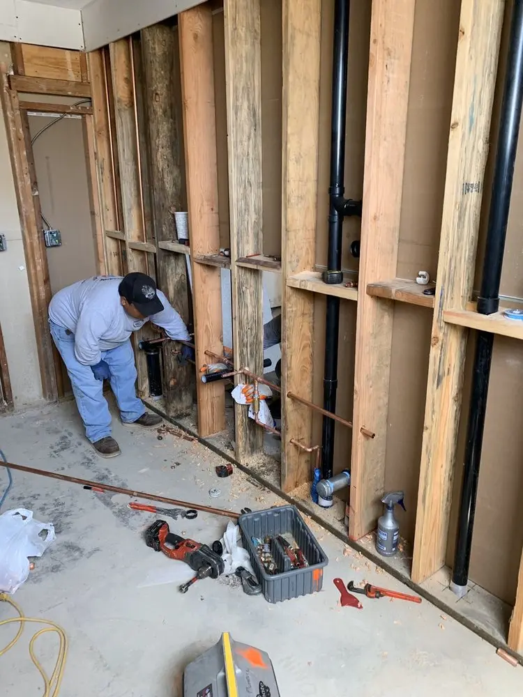 Commercial rough-in plumbing for Gas Line Repair in Romeoville